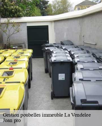 Gestion poubelles immeuble  la-vendelee-50200 Joan pro